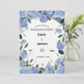 結婚式招待状 招待状 (スタンド正面)