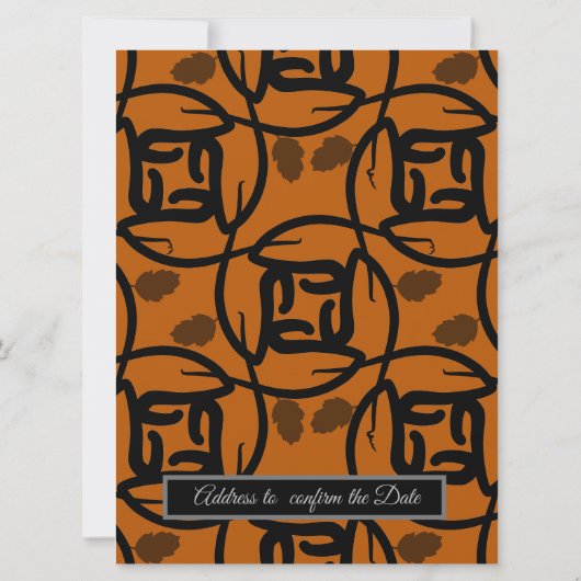 結婚式招待状 招待状 (裏面)