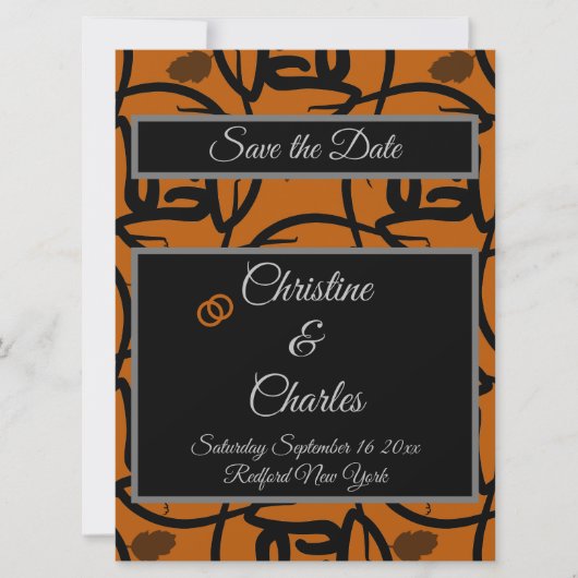 結婚式招待状 招待状 (正面)