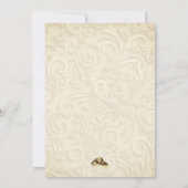 結婚式招待状 招待状 (裏面)