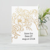 結婚式招待状 招待状 (スタンド正面)