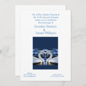 結婚式招待状 招待状 (正面/裏面)