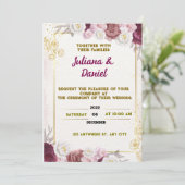 結婚式招待状 招待状 (スタンド正面)