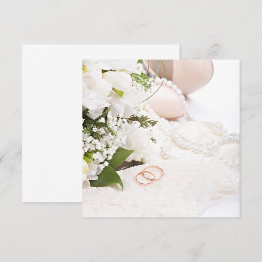 結婚式招待状 招待状 (正面/裏面)