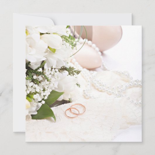 結婚式招待状 招待状 (正面)