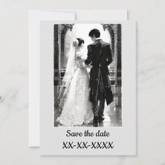 結婚式招待状 招待状 (正面)