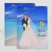 結婚式招待状 招待状 (正面/裏面)
