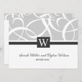 結婚式招待状 招待状 (正面/裏面)