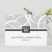 結婚式招待状 招待状 (スタンド正面)