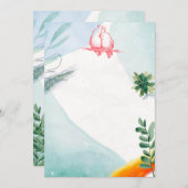 結婚式招待状 招待状 (正面/裏面)