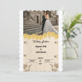 結婚式招待状 招待状 (スタンド正面)