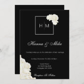 結婚式招待状 招待状 (正面/裏面)