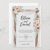 結婚式招待状 招待状 (正面/裏面)