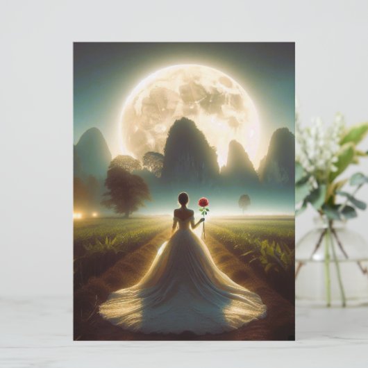 結婚式招待状 招待状 (スタンド正面)