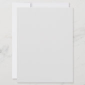 結婚式招待状 招待状 (裏面)