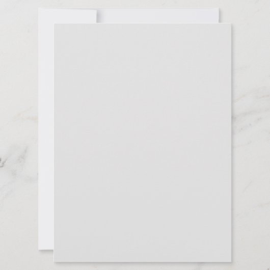 結婚式招待状 招待状 (裏面)