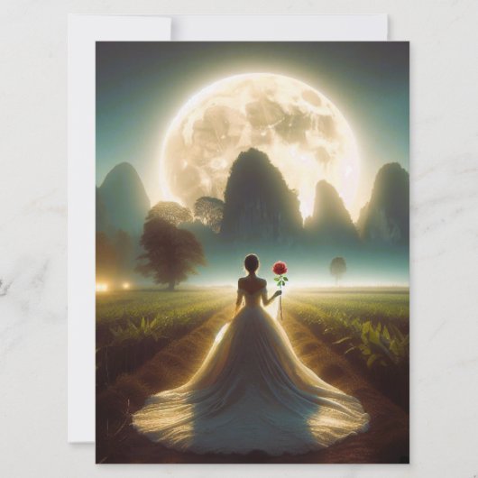 結婚式招待状 招待状 (正面)