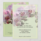 結婚式招待状 招待状 (正面/裏面)