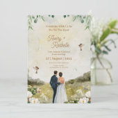 結婚式招待状 招待状 (スタンド正面)