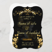 結婚式招待状 招待状 (正面/裏面)