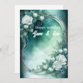 結婚式招待状 招待状 (正面/裏面)