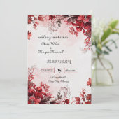 結婚式招待状 招待状 (スタンド正面)