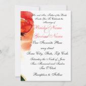 結婚式招待状 招待状 (正面)