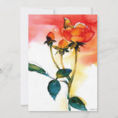 結婚式招待状 招待状 (裏面)