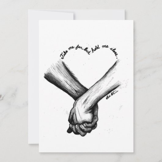 結婚式招待状 招待状 (正面)