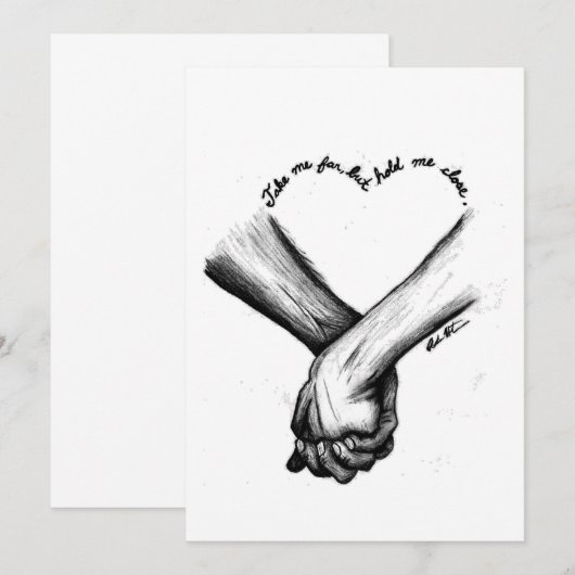 結婚式招待状 招待状 (正面/裏面)