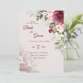 結婚式招待状 招待状 (スタンド正面)