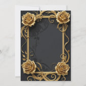 結婚式招待状 招待状 (裏面)