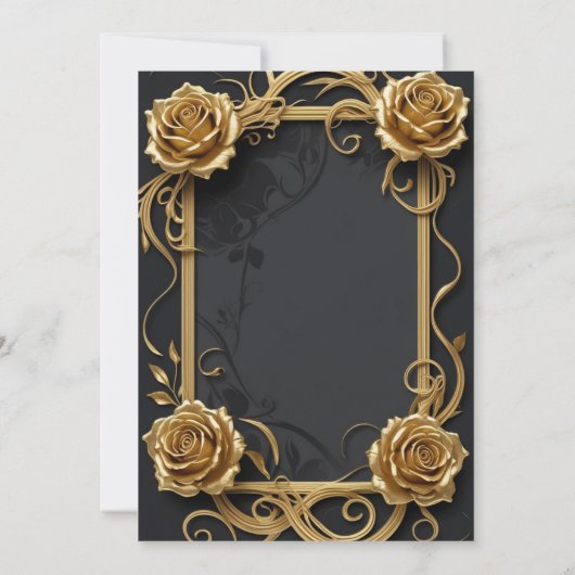 結婚式招待状 招待状 (裏面)