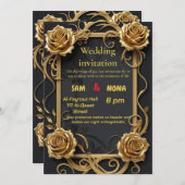 結婚式招待状 招待状 (正面/裏面)