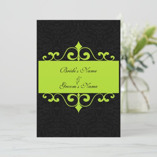 結婚式招待状 招待状 (スタンド正面)