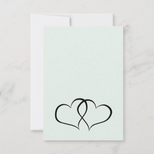 結婚式招待状 招待状 (裏面)