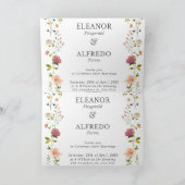 結婚式招待状 招待状 (内部)