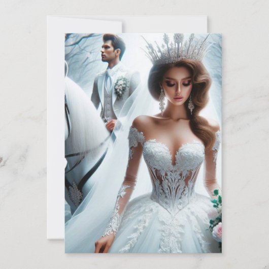 結婚式招待状 招待状 (正面)