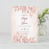 結婚式招待状 招待状 (スタンド正面)