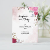 結婚式招待状 招待状 (スタンド正面)