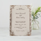 結婚式招待状 招待状 (スタンド正面)