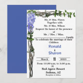 結婚式招待状 招待状 (正面/裏面)