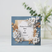 結婚式招待状 招待状 (スタンド正面)