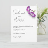 結婚式招待状 招待状 (スタンド正面)