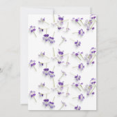 結婚式招待状 招待状 (裏面)