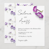 結婚式招待状 招待状 (正面/裏面)