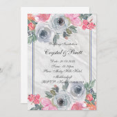 結婚式招待状 招待状 (正面/裏面)