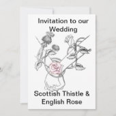 結婚式招待状 招待状 (正面)