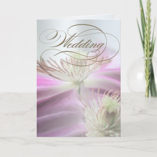 結婚式招待状 招待状 (正面)