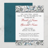 結婚式招待状 招待状 (正面/裏面)